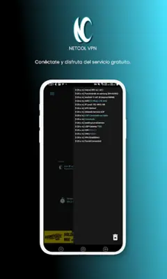 Netcol VPN android App screenshot 2