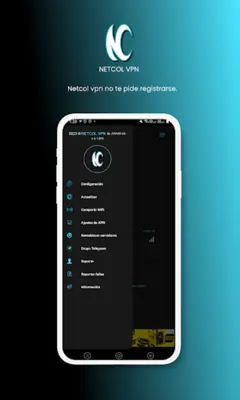 Netcol VPN android App screenshot 3